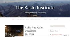 Desktop Screenshot of kasloinstitute.com