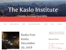 Tablet Screenshot of kasloinstitute.com